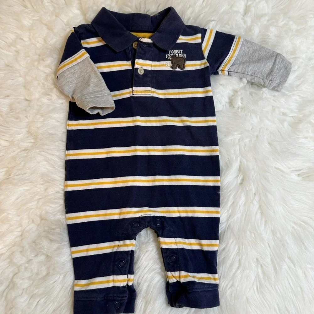 Osh kosh baby boy 3 months outfit romper